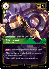 Riftbound: League of Legends TCG: Blitzcrank, Impassive - EN - OGN-067/298 (Origins, R)