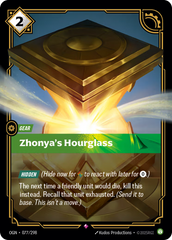 Riftbound: League of Legends TCG: Zhonya's Hourglass - EN - OGN-077/298 (Origins, R)