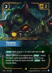 Riftbound: League of Legends TCG: Teemo, Strategist - EN - OGN-121a/298 (Origins, S)