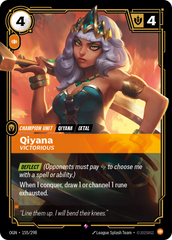 Riftbound: League of Legends TCG: Qiyana, Victorious - EN - OGN-155/298 (Origins, R)