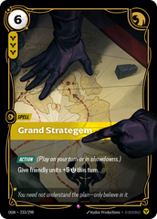 Riftbound: League of Legends TCG: Grand Strategem - EN - OGN-233/298 (Origins, R)