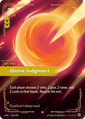 Riftbound: League of Legends TCG: Divine Judgment - EN - OGN-244/298 (Origins, E)