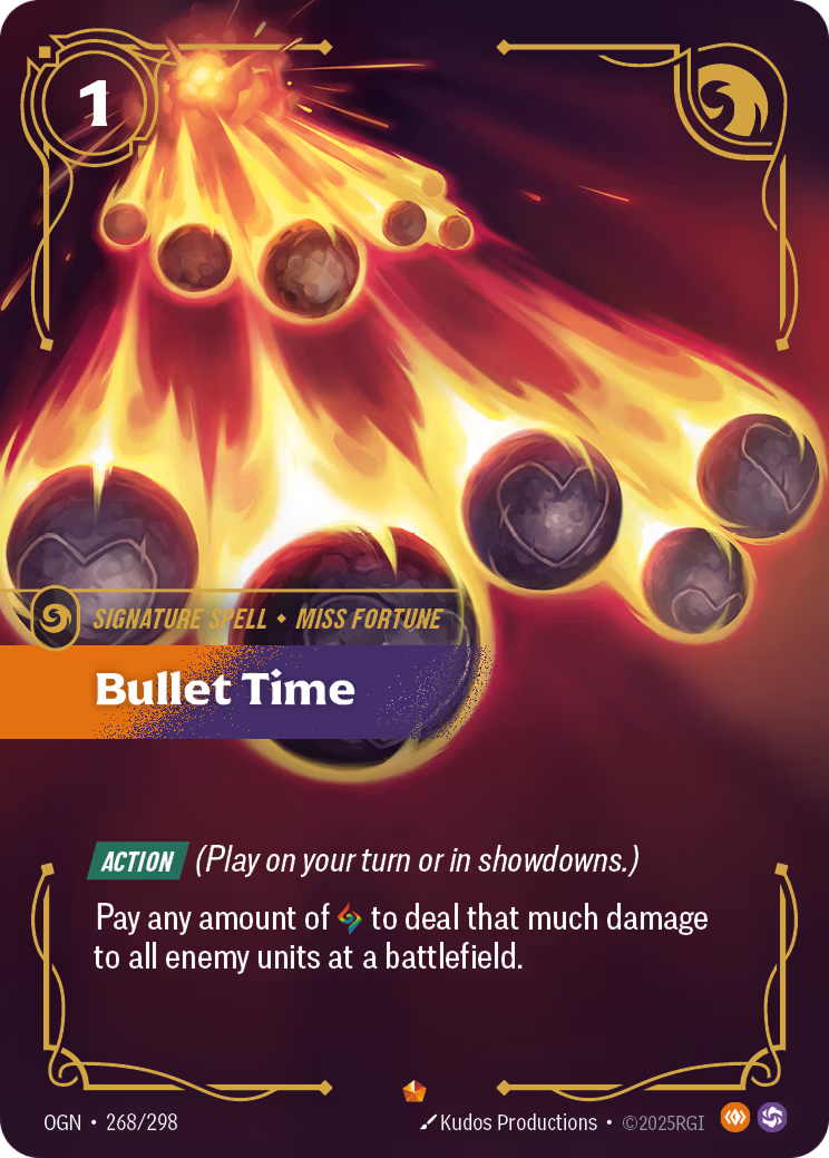Riftbound: League of Legends TCG: Bullet Time - EN - OGN-268/298 (Origins, E)