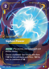 Riftbound: League of Legends TCG: Siphon Power - EN - OGN-266/298 (Origins, E)