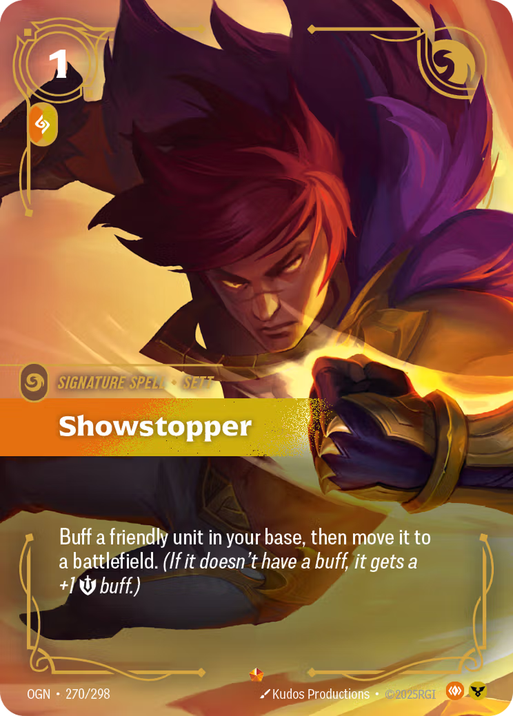 Riftbound: League of Legends TCG: Showstopper - EN - OGN-270/298 (Origins, E)