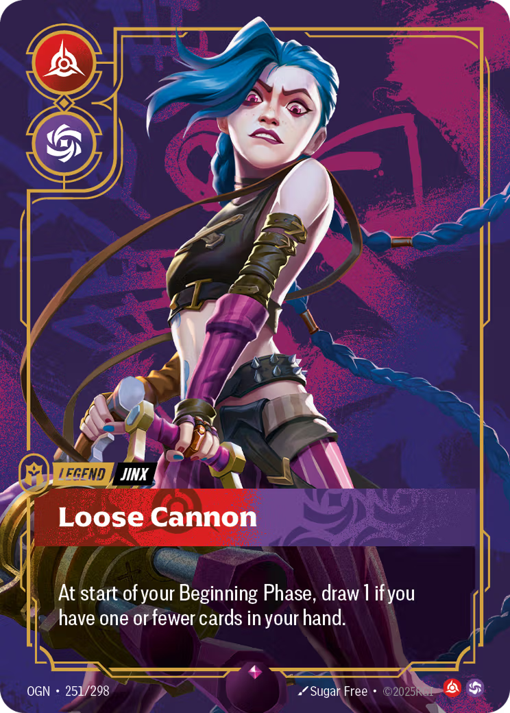 Riftbound: League of Legends TCG: Loose Cannon - EN - OGN-251/298 (Origins, R)