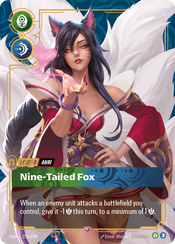 Riftbound: League of Legends TCG: Nine-Tailed Fox - EN - OGN-255/298 (Origins, R)