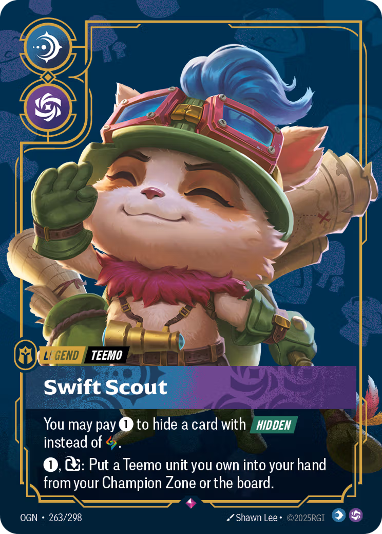 Riftbound: League of Legends TCG: Swift Scout - EN - OGN-263/298 (Origins, R)