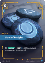 Riftbound: League of Legends TCG: Seal of Insight - EN - OGN-120/298 (Origins, E)