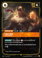 Riftbound: League of Legends TCG: Lee Sin, Centered - EN - OGN-151a/298 (Origins, S)