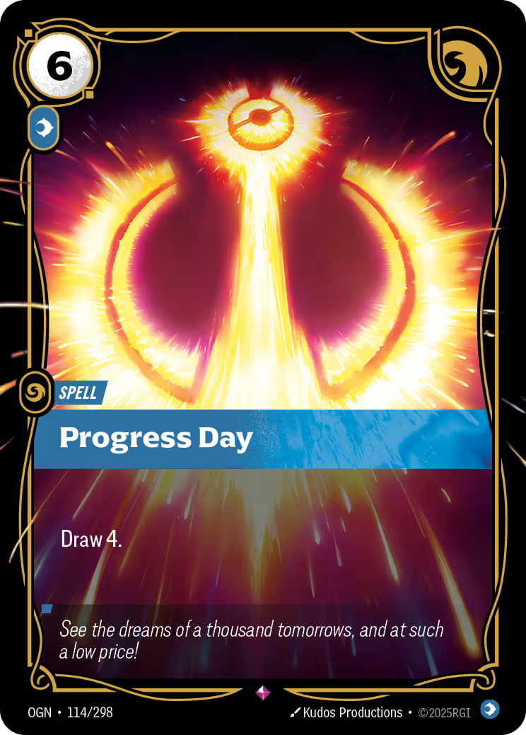 Riftbound: League of Legends TCG: Progress Day - EN - OGN-114/298 (Origins, R)