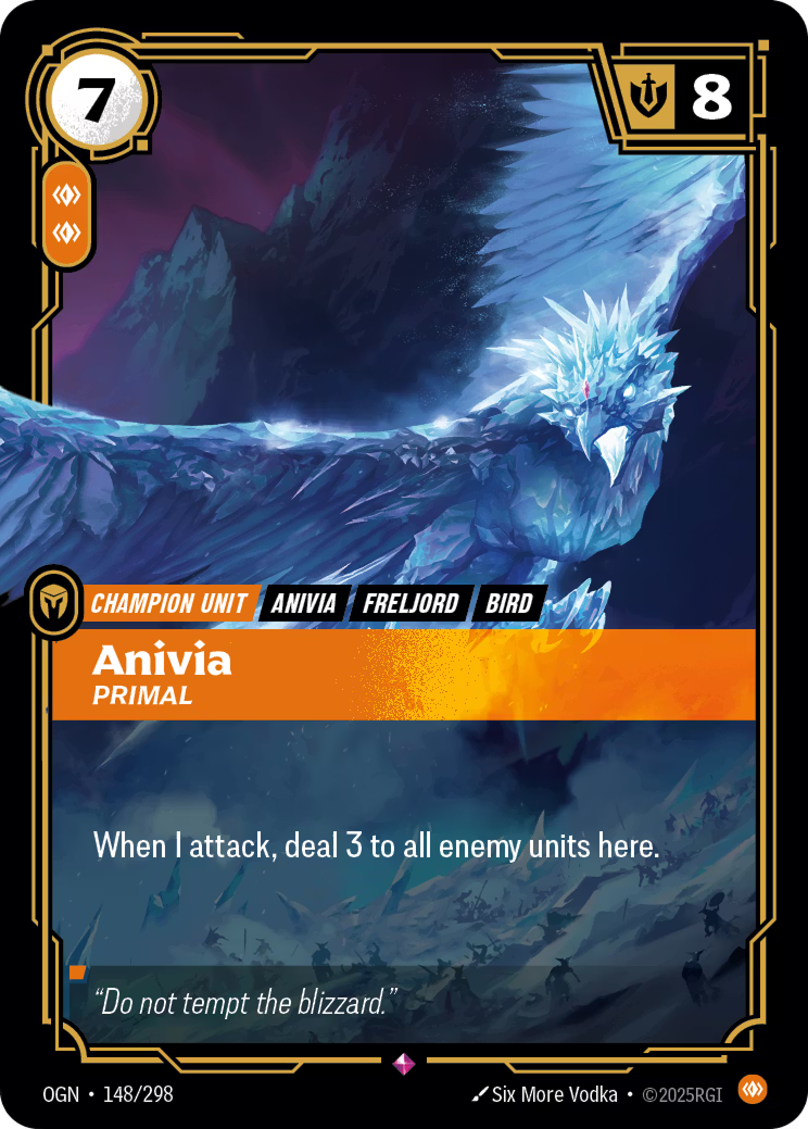 Riftbound: League of Legends TCG: Anivia, Primal - EN - OGN-148/298 (Origins, R)
