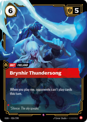 Riftbound: League of Legends TCG: Brynhir Thundersong - EN - OGN-026/298 (Origins, R)