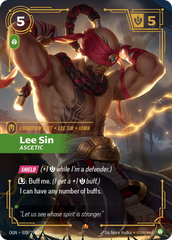 Riftbound: League of Legends TCG: Lee Sin, Ascetic - EN - OGN-078/298 (Origins, E)