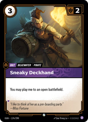 Riftbound: League of Legends TCG: Sneaky Deckhand - EN - OGN-176/298 (Origins, C)