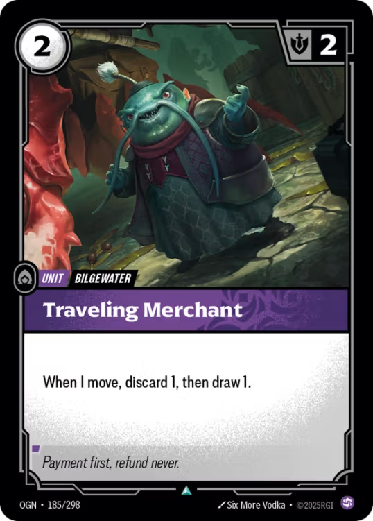 Riftbound: League of Legends TCG: Traveling Merchant - EN - OGN-185/298 (Origins, C)