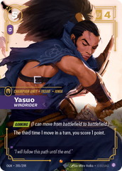 Riftbound: League of Legends TCG: Yasuo, Windrider - EN - OGN-205/298 (Origins, E)