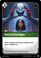 Riftbound: League of Legends TCG: Mask of Foresight - EN - OGN-060/298 (Origins, UC)