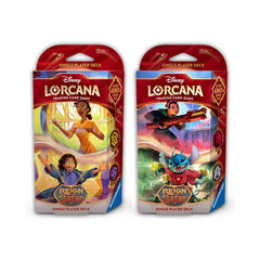 Disney Lorcana TCG: Set 8 - Reign of Jafar – Amber & Amethyst Starter Deck - English