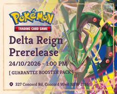 Pokemon TCG Delta Reign Prerelease Ticket