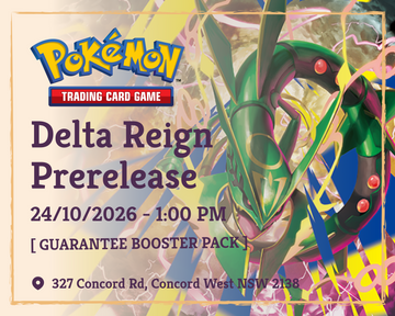 Pokemon TCG Delta Reign Prerelease Ticket