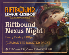 Riftbound: League of Legends TCG Nexus Night Ticket (DO NOT BUY IT INDIVIDUALLY)
