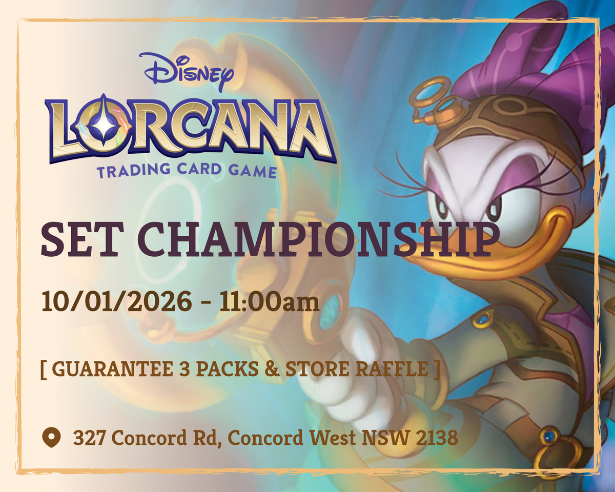 SPELLROO GAMING Disney Lorcana TCG Set Championship (Constructed)