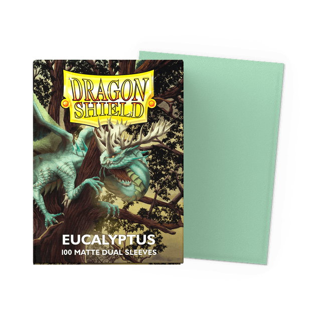 Dragon Shield: Matte Dual - Eucalyptus - Standard Size - 100 Sleeves