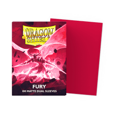 Dragon Shield: Matte Dual - Fury - Standard Size - 100 Sleeves
