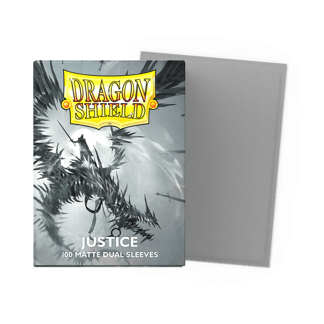 Dragon Shield: Matte Dual - Justice - Standard Size - 100 Sleeves