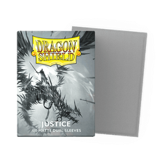 Dragon Shield: Matte Dual - Justice - Standard Size - 100 Sleeves