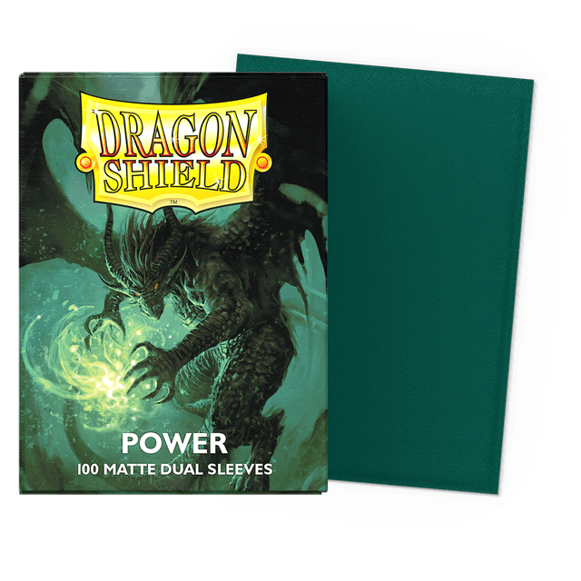 Dragon Shield: Matte Dual - Power - Standard Size - 100 Sleeves