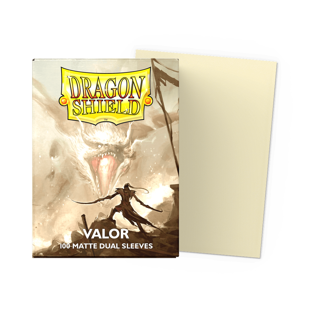 Dragon Shield: Matte Dual - Valor - Standard Size - 100 Sleeves