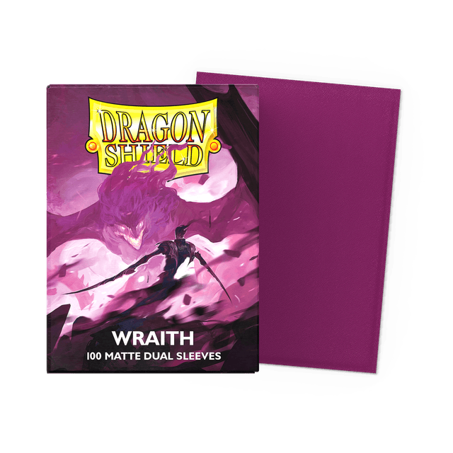Dragon Shield: Matte Dual - Wraith - Standard Size - 100 Sleeves