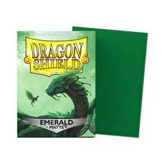 Dragon Shield: Matte - Emerald - Standard Size - 100 Sleeves