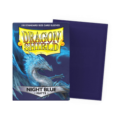 Dragon Shield: Matte - Night Blue - Standard Size - 100 Sleeves