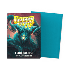 Dragon Shield: Matte - Turquoise - Standard Size - 100 Sleeves