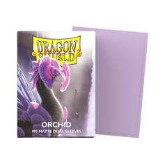 Dragon Shield: Matte Dual - Orchid - Standard Size - 100 Sleeves