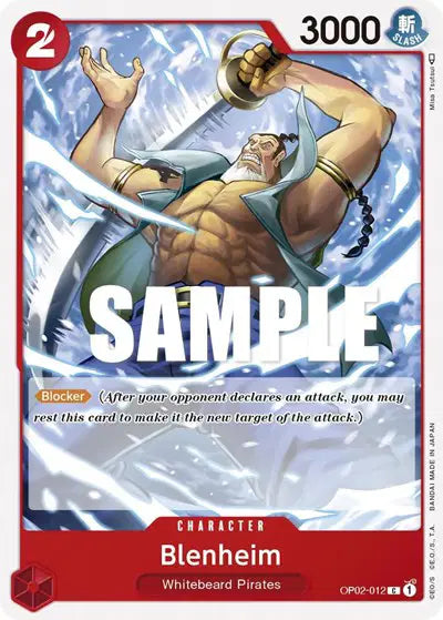 One Piece Card Game: Blenheim - EN - OP02-012 (Paramount War, C)