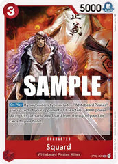 One Piece Card Game: Squard - EN - OP02-009 (Paramount War, UC)