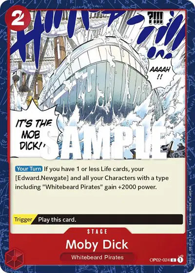 One Piece Card Game: Moby Dick - EN - OP02-024 (Paramount War, C)