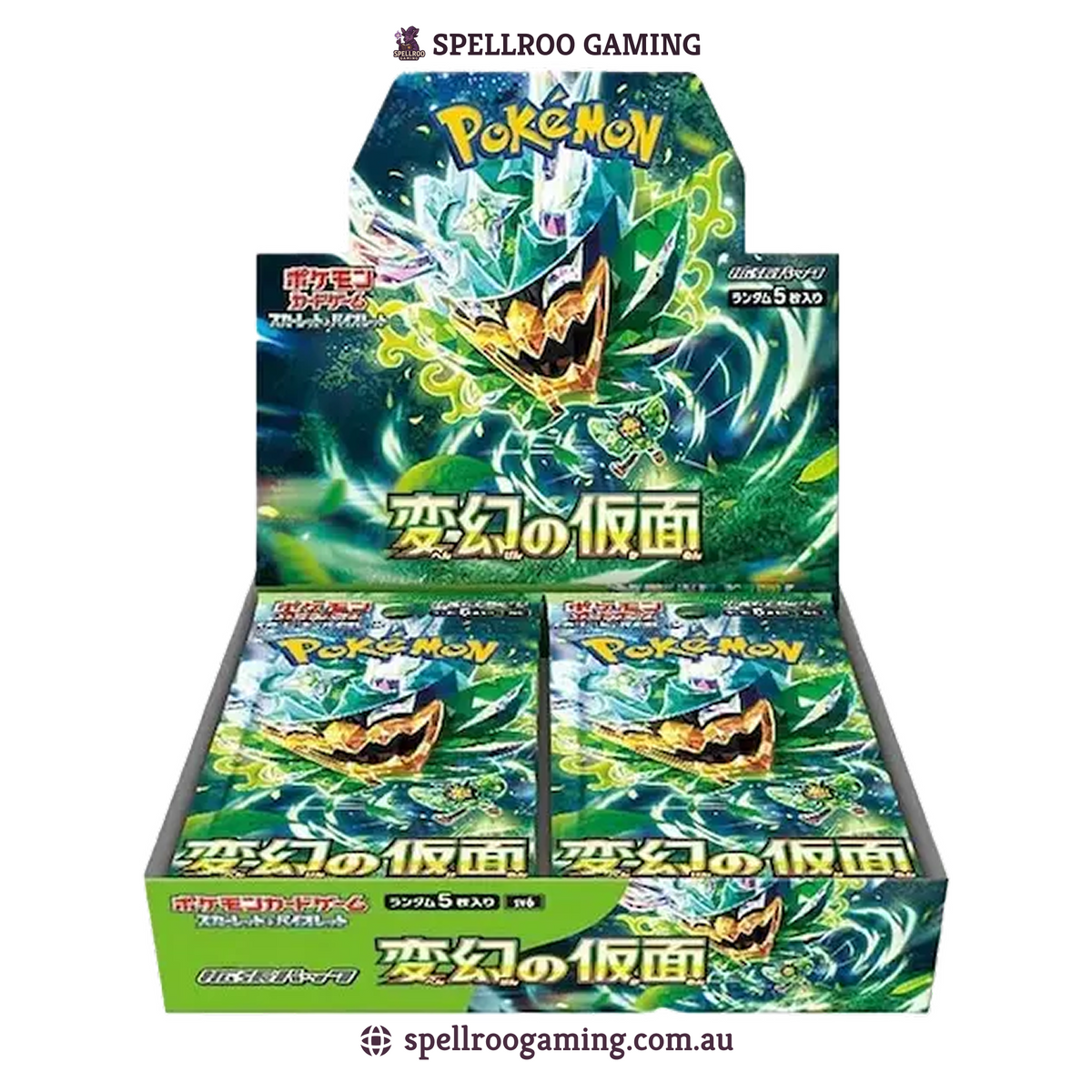 Pokemon TCG: sv6 - Scarlet & Violet Mask of Change Booster Box - Japanese