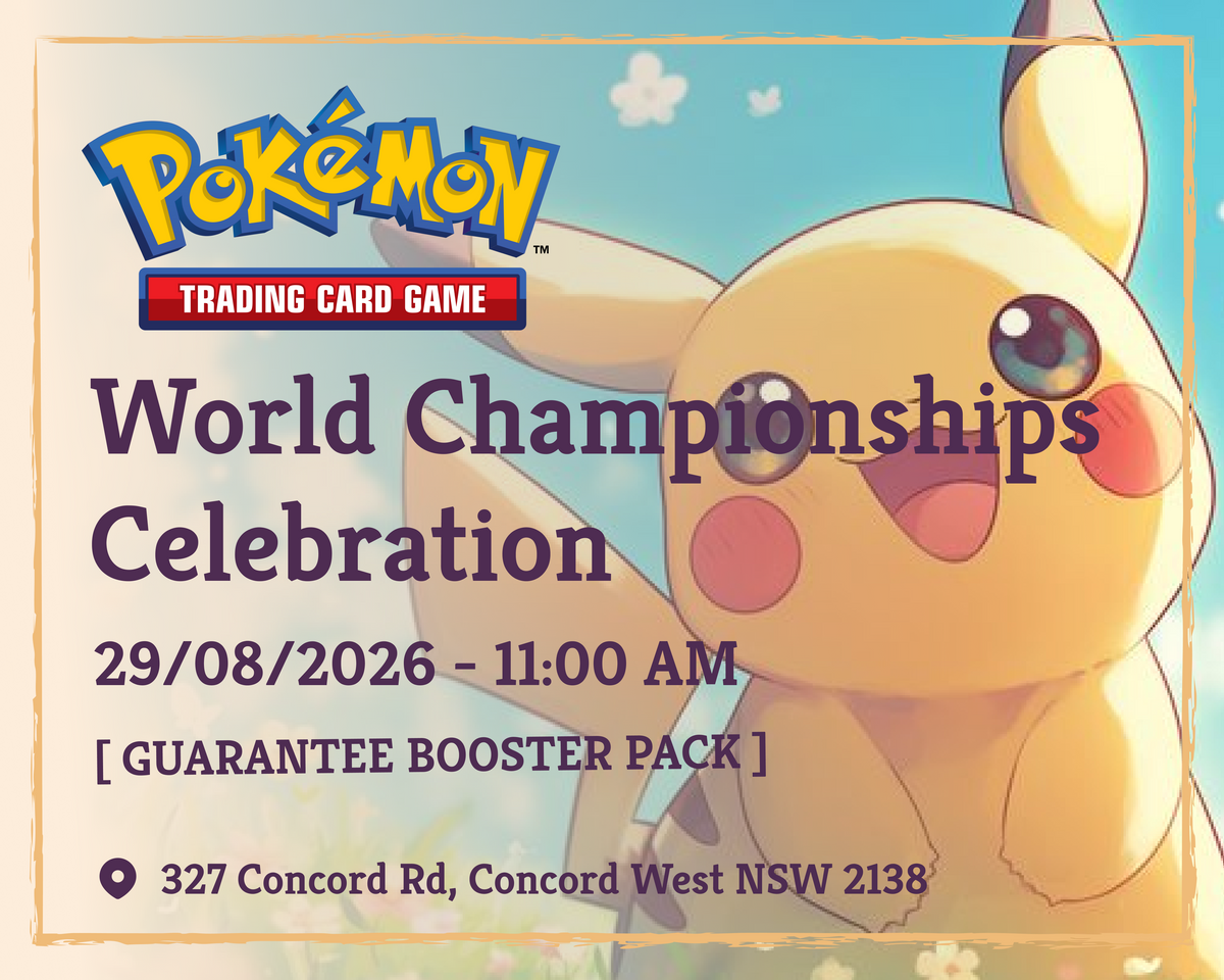 Pokemon TCG World Championships Celebration Tournament Ticket